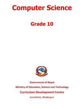 Computer Science: Grade 10's front cover