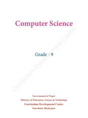 Computer Science: Grade 9
