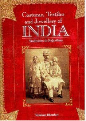 Costume, textiles, and jewellery of India's front cover
