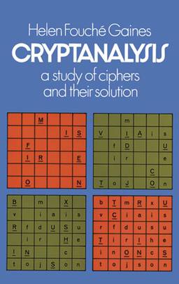 Cryptanalysis: A Study of Ciphers and Their Solution (Dover Brain Games)'s front cover