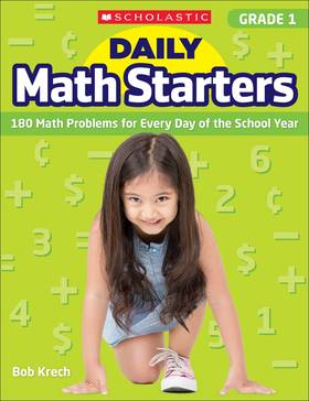 Daily Math Starters: Grade 1: 180 Math Problems for Every Day of the School Year's front cover
