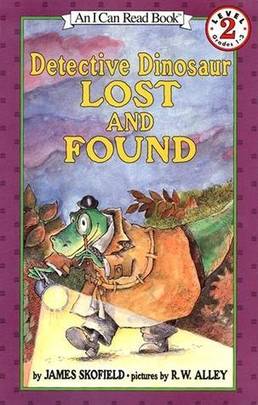 Detective Dinosaur Lost and Found's front cover