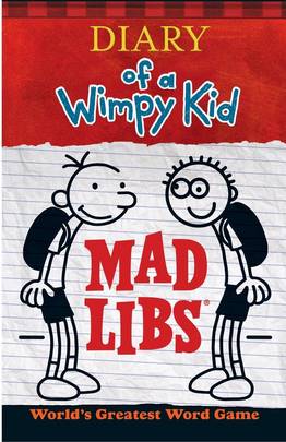 Diary of a Wimpy Kid Mad Libs's front cover