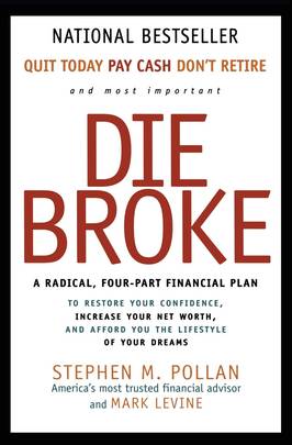 Die Broke's front cover