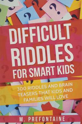 Difficult Riddles for Smart Kids's front cover