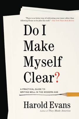 Do I Make Myself Clear?'s front cover
