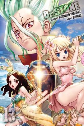 Dr. STONE, Vol. 13 (13)'s front cover