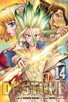 Dr. STONE, Vol. 14 (14)'s front cover