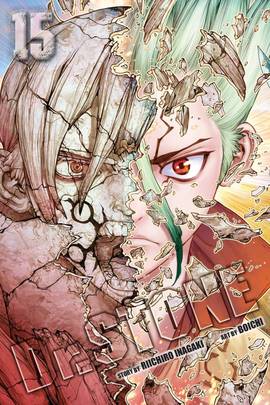 Dr. STONE, Vol. 15 (15)'s front cover