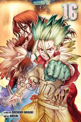 Dr. STONE, Vol. 16 (16)'s front cover