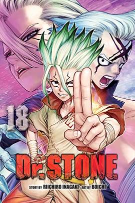 Dr. STONE, Vol. 18 (18)'s front cover
