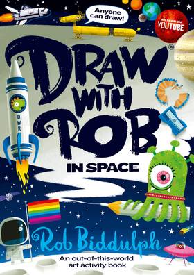 Draw With Rob: In Space's front cover