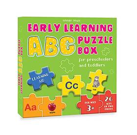 Early Learning ABC Puzzle Box For Preschoolers And Toddlers - Learning Aid & Educational Toy (Jigsaw Puzzle for Kids Age 3 and Above's front cover