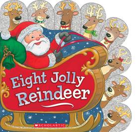 Eight Jolly Reindeer's front cover