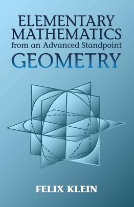 Elementary Mathematics from an Advanced Standpoint's front cover