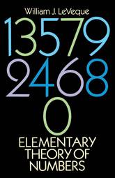 Elementary Theory of Numbers (Dover Books on Mathematics)