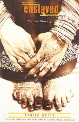 Enslaved The New Slavery's front cover