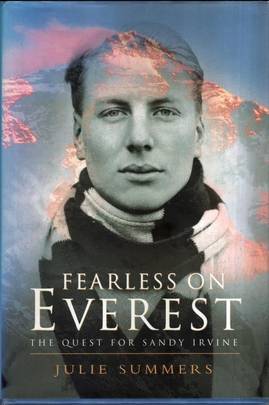 Fearless on Everest's front cover