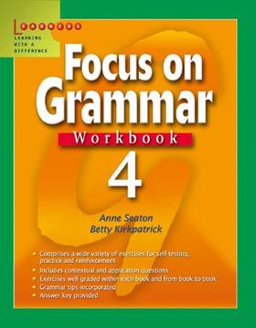 Focus On Grammar Workbook 4's front cover
