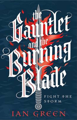 The Gauntlet and the Burning Blade's front cover
