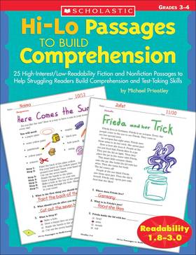 Hi-Lo Passages To Build Reading Comprehension Skills: Grades 3-4 (Hi-Lo Passages To Build Comprehension)'s front cover