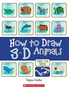 How To Draw 3d Animals's front cover