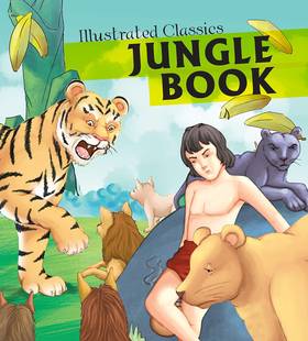 Illustrated Classics Jungle Book's front cover