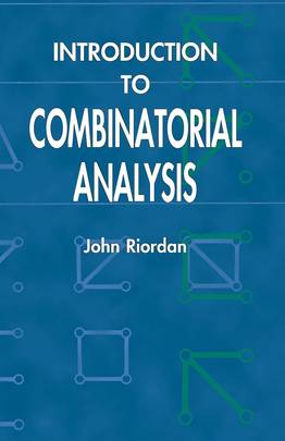 Introduction to Combinatorial Analysis (Dover Books on Mathematics)'s front cover