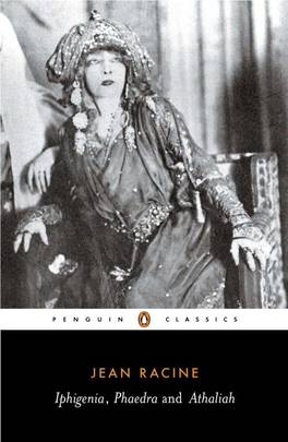 Iphigenia, Phaedra and Athaliah's front cover