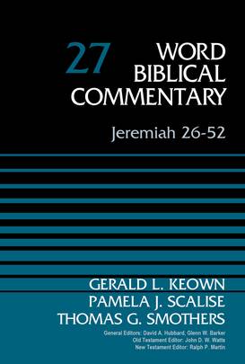 Jeremiah 26-52, Volume 27 (27) (Word Biblical Commentary)'s front cover