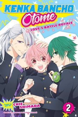 Kenka Bancho Otome: Love's Battle Royale, Vol. 2 (2)'s front cover