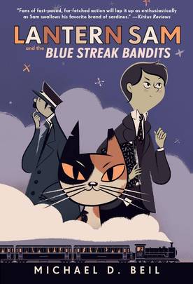 Lantern Sam and the Blue Streak Bandits's front cover