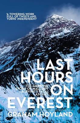 Last Hours on Everest's front cover