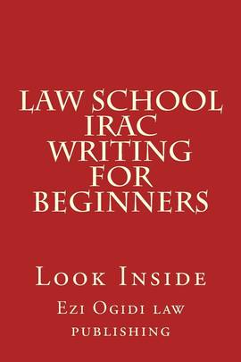 Law School Irac Writing for Beginners's front cover