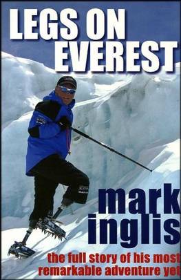 LEGS ON EVEREST **SIGNED BY MARK INGLIS**'s front cover