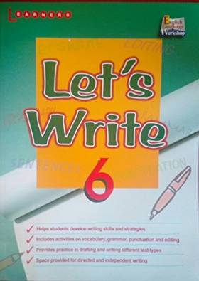 Lets Write 6 [Paperback] None,Teksons's front cover