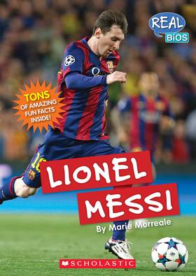 Lionel Messi (Real Bios)'s front cover