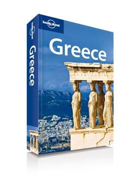 Lonely planet Greece's front cover
