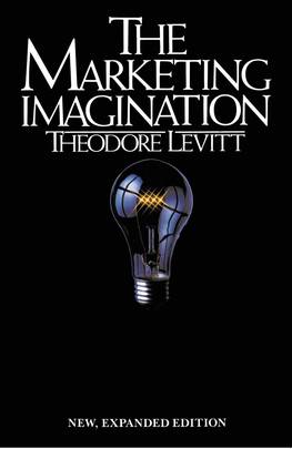 Marketing Imagination, New, Expanded Edition's front cover