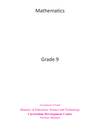 Mathematics: Grade 9