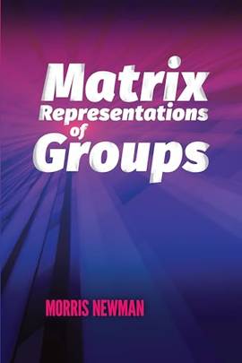 Matrix Representations of Groups (Dover Books on Mathematics)'s front cover