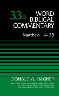 Matthew 14-28, Volume 33B (33) (Word Biblical Commentary)'s front cover