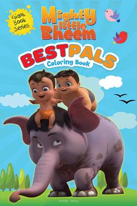 Mighty Little Bheem - Best Pals Coloring Book : Giant Book Series's front cover