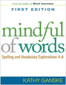 Mindful of Words's front cover