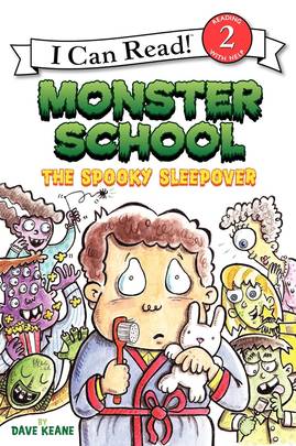 Monster School: The Spooky Sleepover's front cover