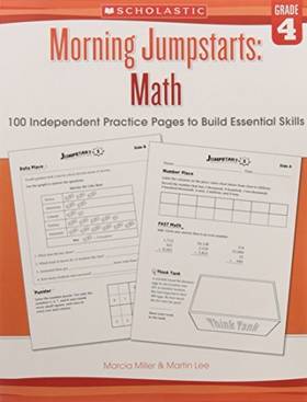 Morning Jumpstarts Maths Grade 4's front cover