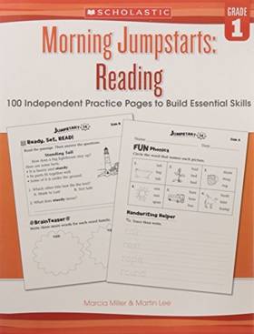 Morning Jumpstarts: Reading Grade 1 [Paperback] [Jan 01, 2017] R.L.STINE's front cover