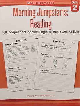 Morning Jumpstarts: Reading Grade 2's front cover