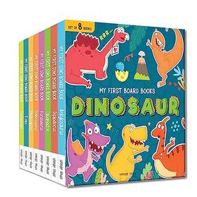 My First Board Books: Dinosaurs: 8 Books Boxed Set