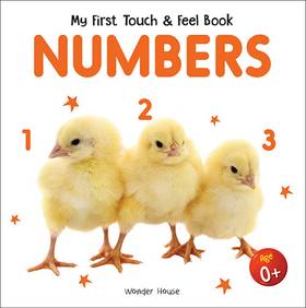 My First Book Of Touch And Feel - Numbers : Touch And Feel Board Book For CHildren